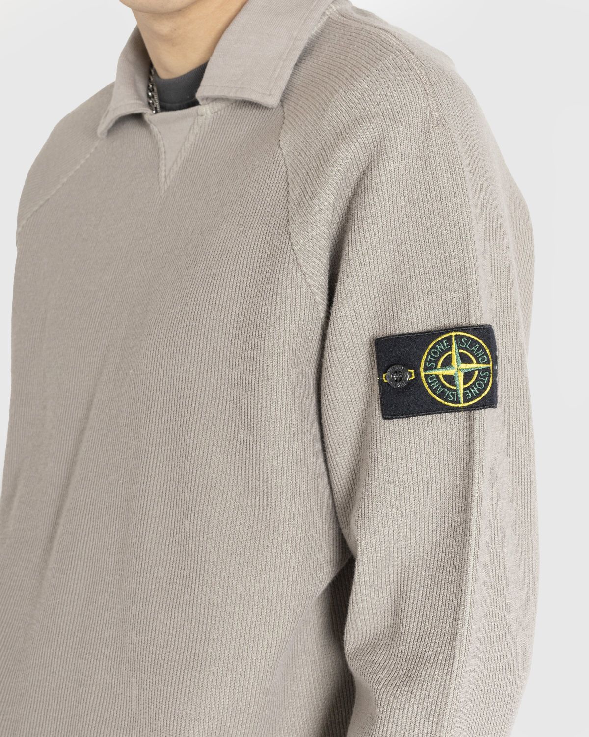 Stone Island SWEAT SHIRT DOVE GREY Highsnobiety Shop